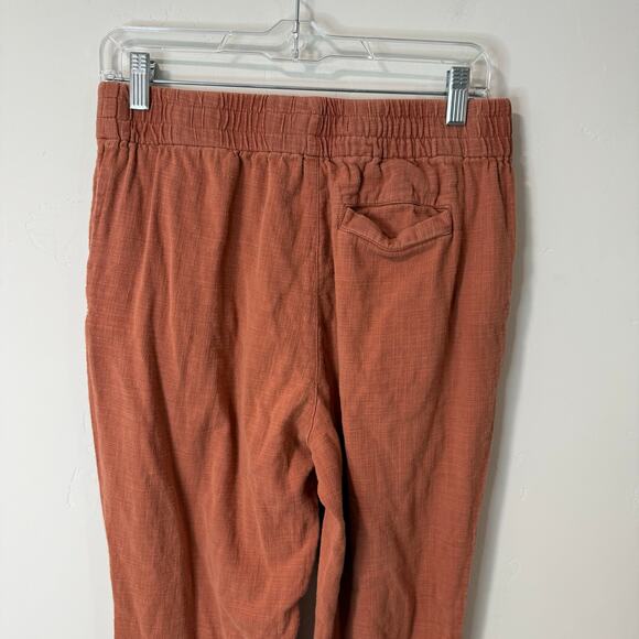 Marine Layer Women's Elle Midweight Pull On Pant Orange Medium - Picture 4 of 9